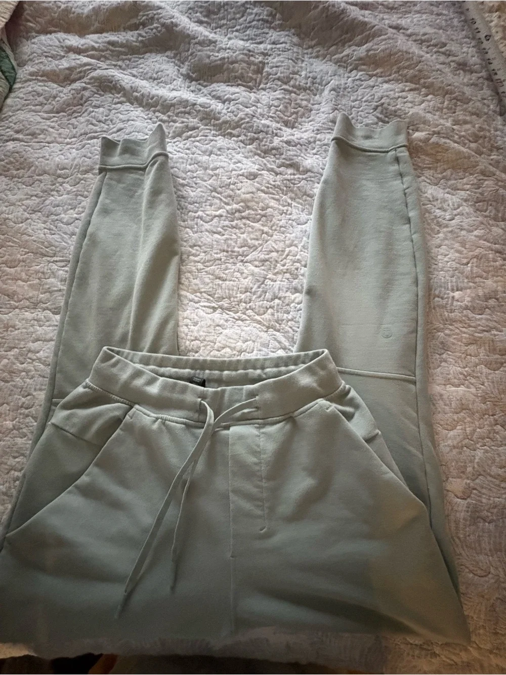 lululemon athletica Sage Green Drawstring Joggers